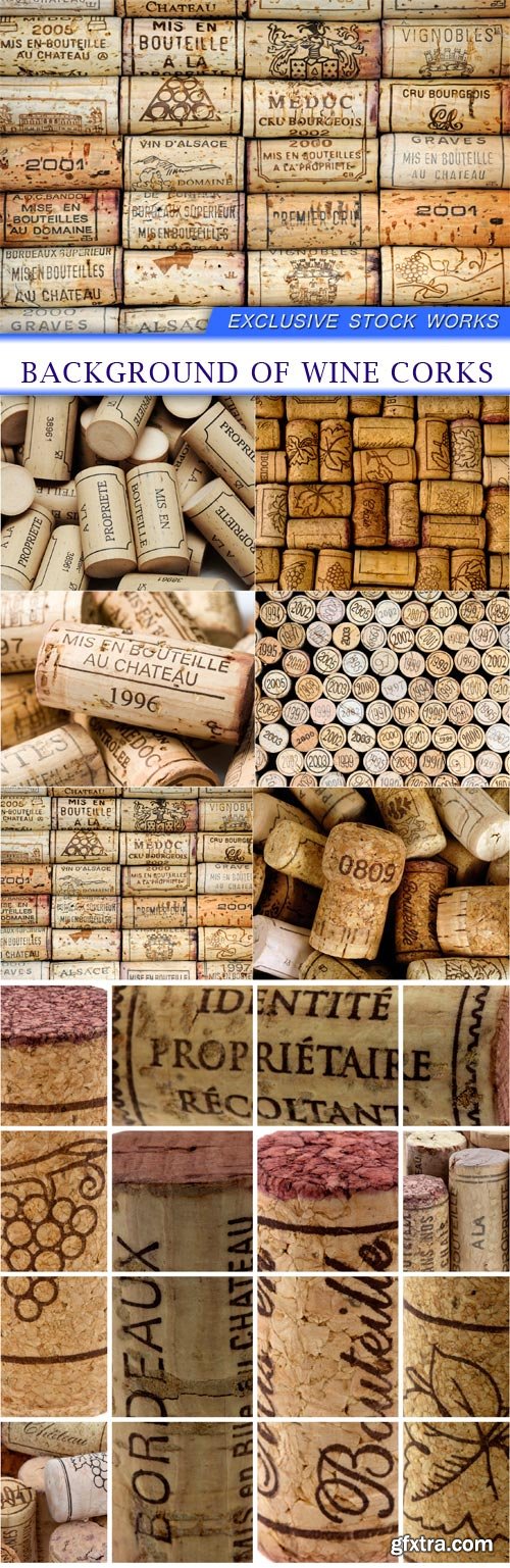 Background of wine corks 7X JPEG