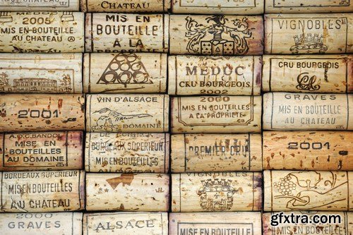 Background of wine corks 7X JPEG