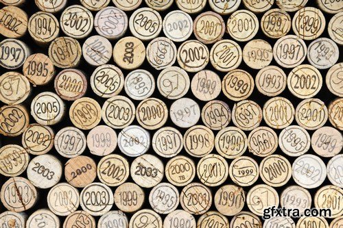 Background of wine corks 7X JPEG