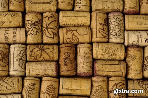 Background of wine corks 7X JPEG