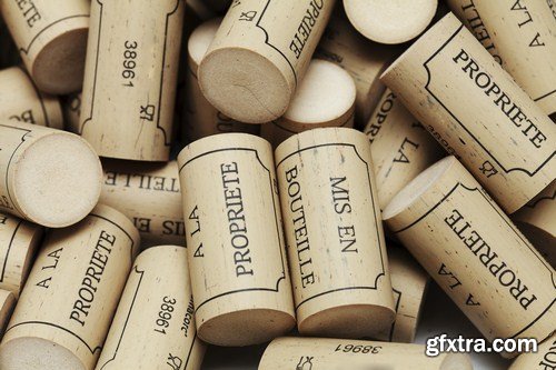 Background of wine corks 7X JPEG