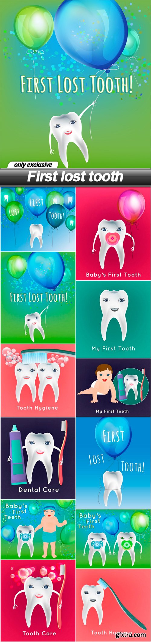 First lost tooth - 12 EPS