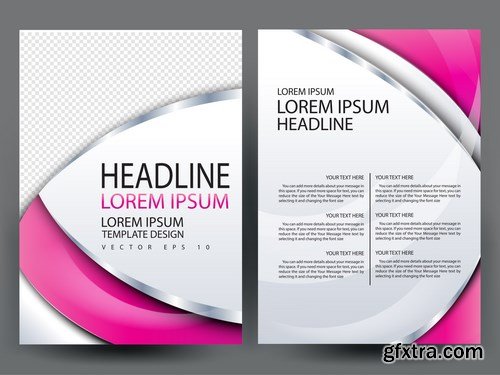 Brochure, Layout, Magazine & Flyer 2 - 20xEPS