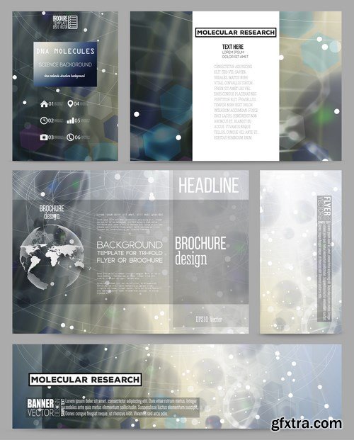 Business Templates for Brochure & Flyer 3 - 25xEPS