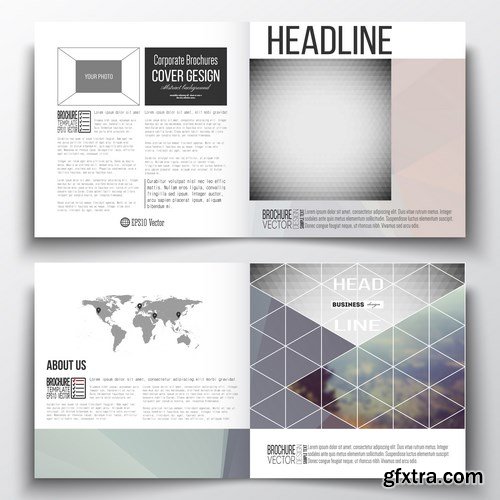 Business Templates for Brochure & Flyer 3 - 25xEPS