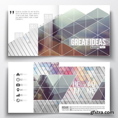 Business Templates for Brochure & Flyer 3 - 25xEPS