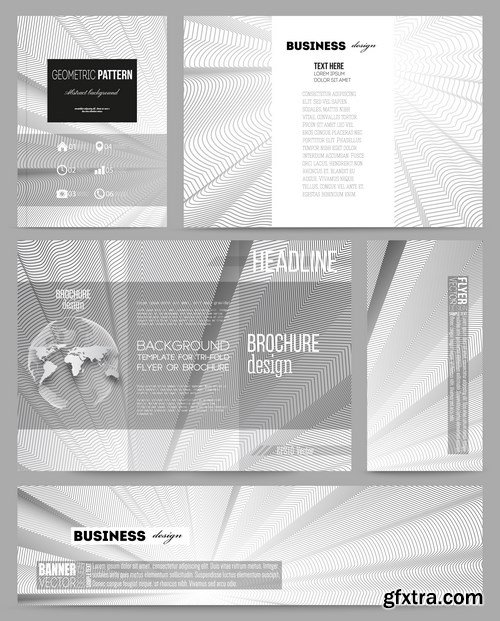 Business Templates for Brochure & Flyer 3 - 25xEPS