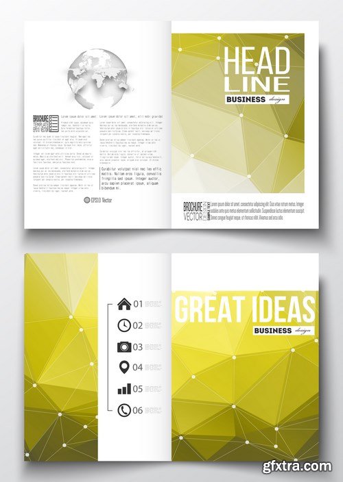 Business Templates for Brochure & Flyer 3 - 25xEPS