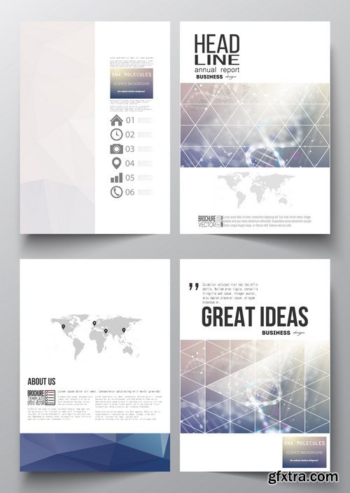 Business Templates for Brochure & Flyer 3 - 25xEPS