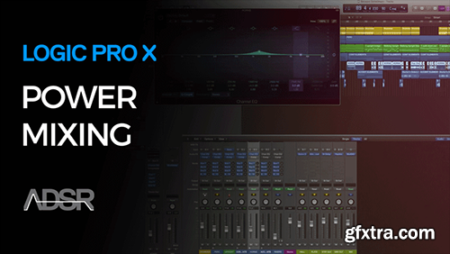ADSR Sounds Power Mixing in Logic Pro X TUTORiAL-SYNTHiC4TE