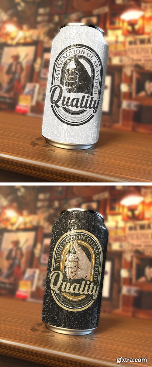 Soda Can Mockup, part 2