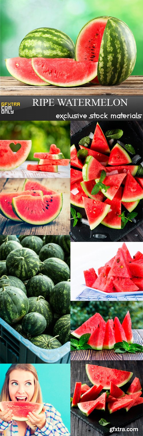 Ripe watermelon - 9 UHQ JPEG