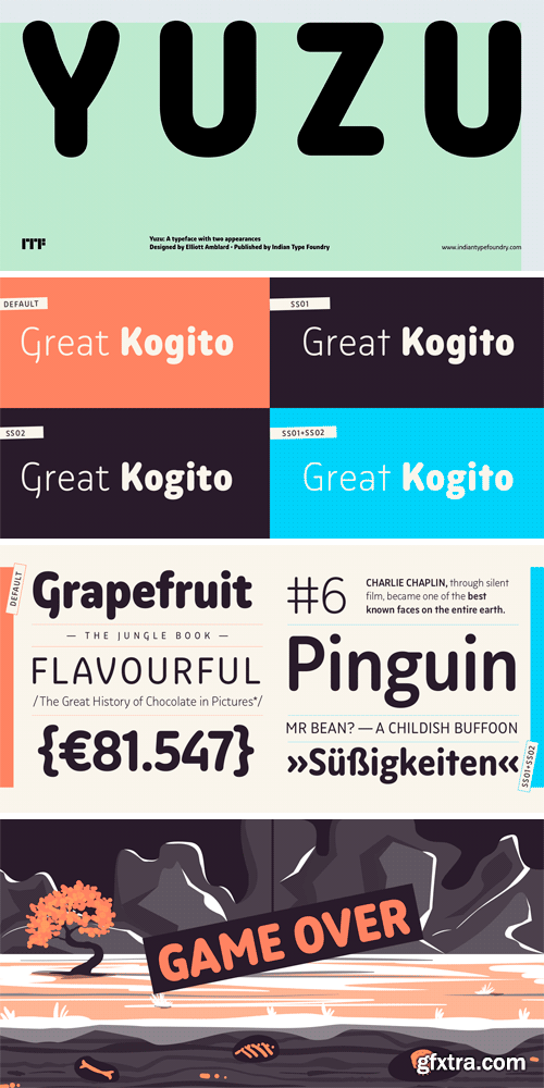 Yuzu Font Family