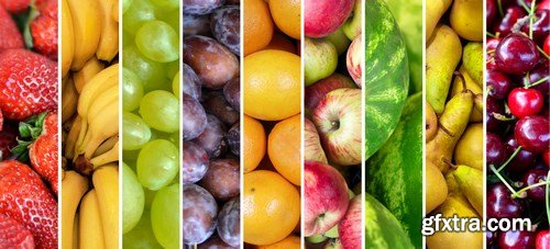 Fruits, Berries and Fresh - 25xUHQ JPEG