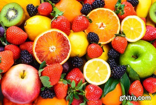 Fruits, Berries and Fresh - 25xUHQ JPEG