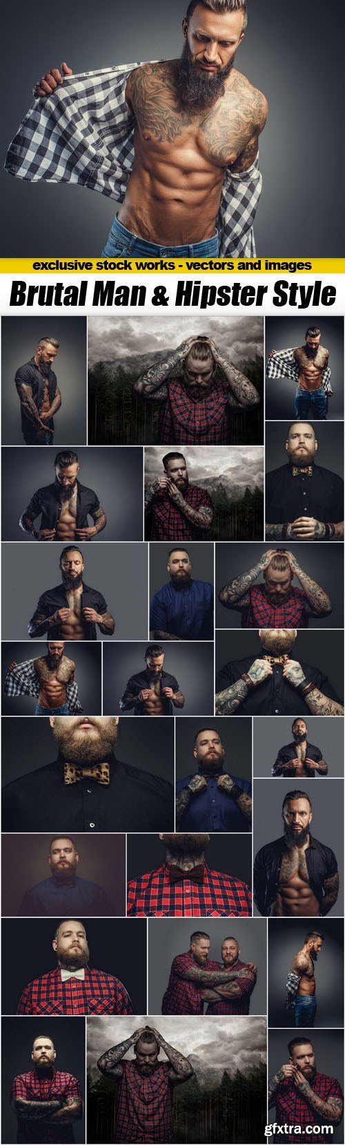 Brutal Man & Hipster Style - 25xUHQ JPEG