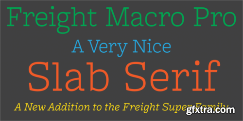 Freight Macro Pro Font Family