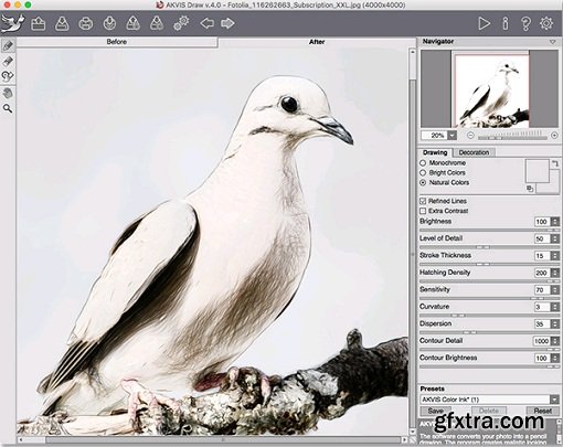 AKVIS Draw 4.0.452.13551 (Stand-Alone and PS Plugin) (Mac OS X)