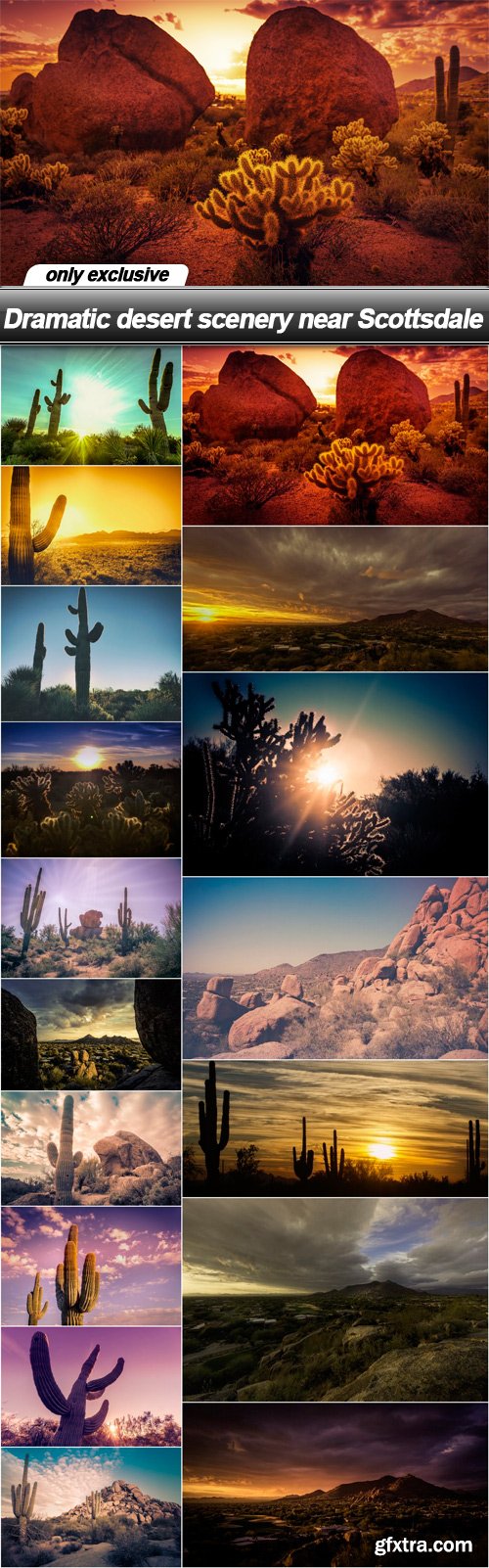 Dramatic desert scenery near Scottsdale - 17 UHQ JPEG