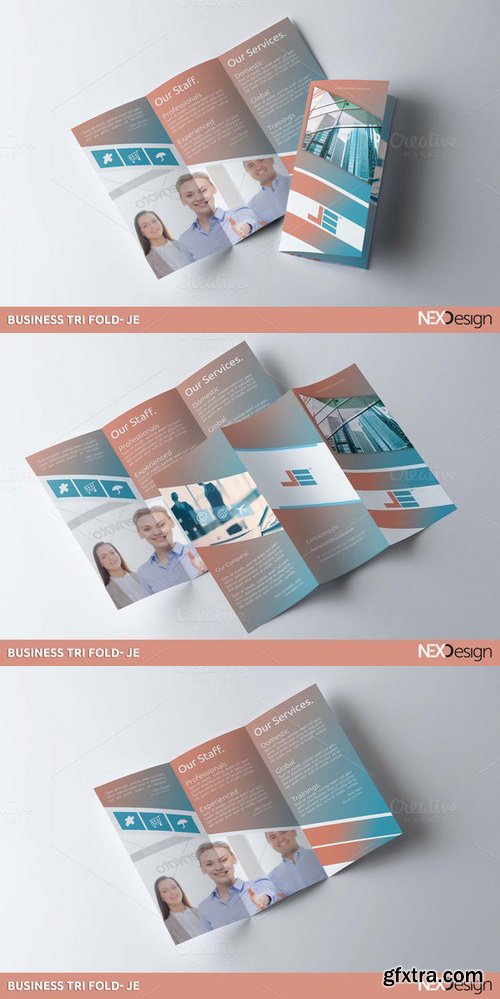 CM - Business Tri-fold Brochure - JE 394801
