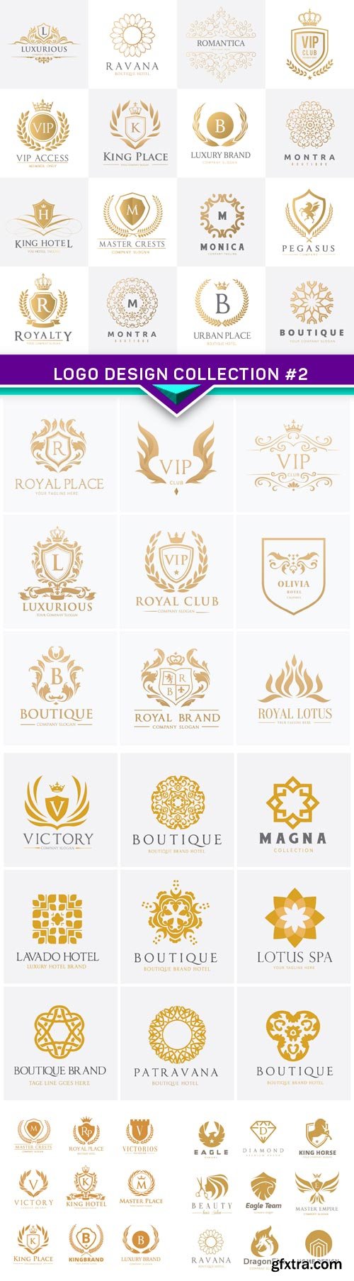 Logo design collection #2 5X EPS