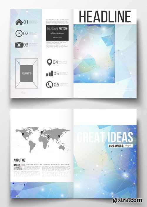 Business Templates for Brochure & Flyer 3 - 25xEPS