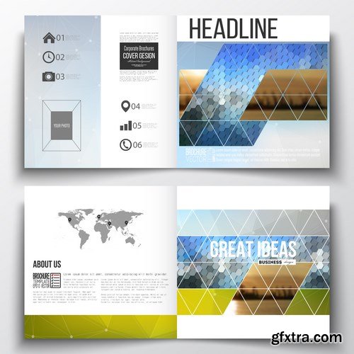 Business Templates for Brochure & Flyer 3 - 25xEPS