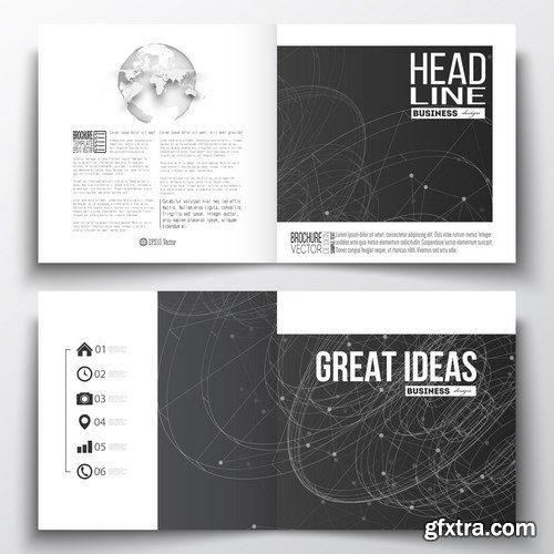 Business Templates for Brochure & Flyer 3 - 25xEPS