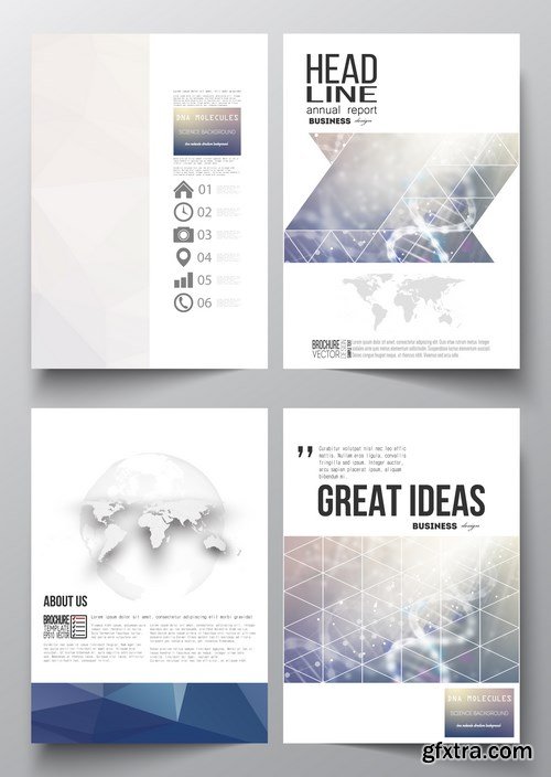 Business Templates for Brochure & Flyer 3 - 25xEPS