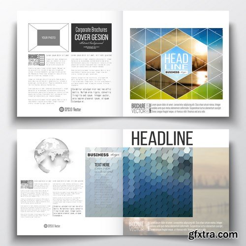 Business Templates for Brochure & Flyer 3 - 25xEPS