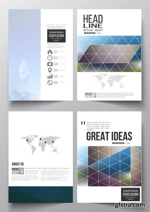 Business Templates for Brochure & Flyer 3 - 25xEPS