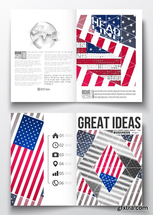 Business Templates for Brochure & Flyer 3 - 25xEPS