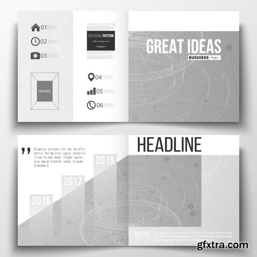 Business Templates for Brochure & Flyer 3 - 25xEPS