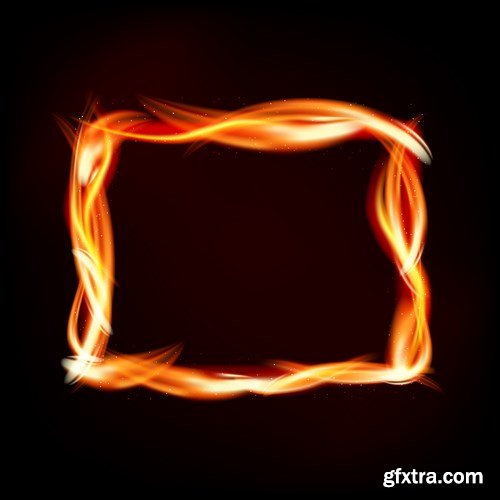 Fire Vector Design Elements - 25xEPS