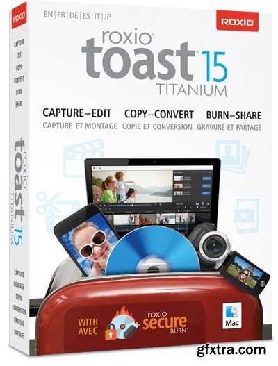 Roxio Toast Titanium 15.4396 (Mac OS X)