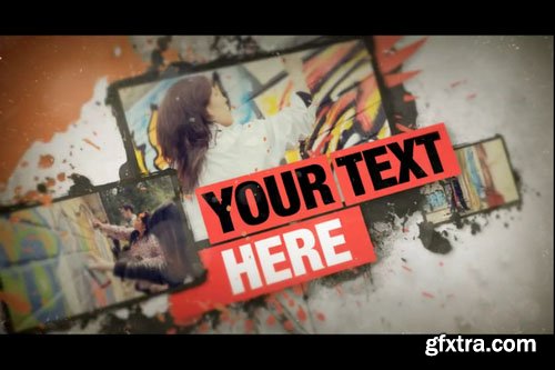 Grunge Presentation Template for Adobe After Effects