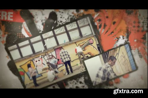 Grunge Presentation Template for Adobe After Effects