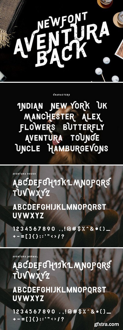 CM - Aventura Typeface 789573