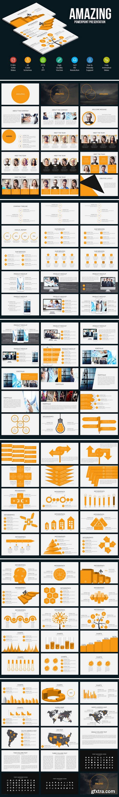 CM - Amazing Powerpoint Template 800433