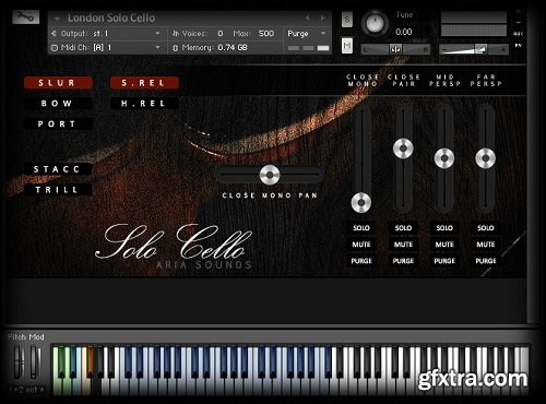 ARIA Sound London Solo Cello KONTAKT-0TH3Rside