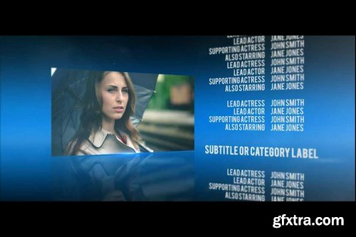 MotionVFX - Closing Credits Template for Adobe After Effects