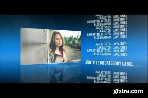 MotionVFX - Closing Credits Template for Adobe After Effects