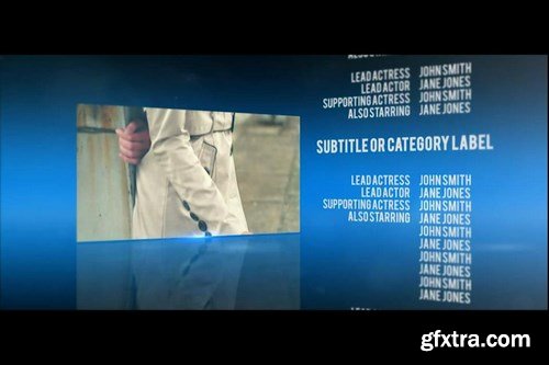 MotionVFX - Closing Credits Template for Adobe After Effects