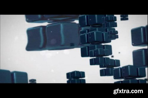 MotionVFX - Futuristic Cubes Template for Adobe After Effects