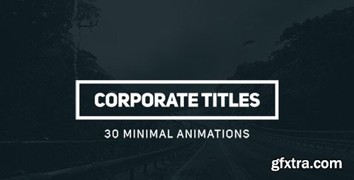 Videohive - Corporate Titles - 16778050