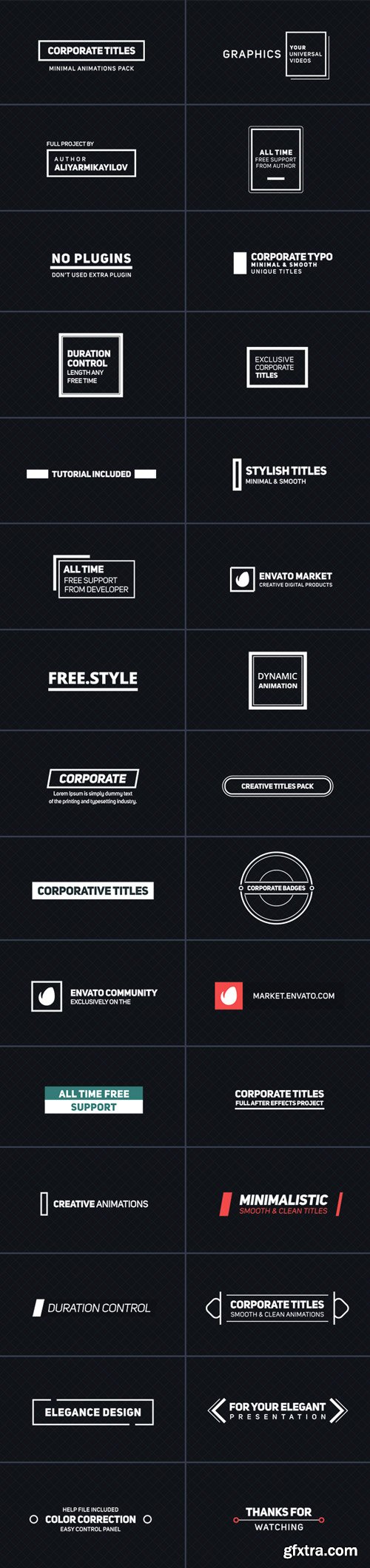 Videohive - Corporate Titles - 16778050