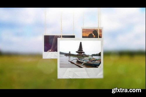 MotionVFX - Hanging Polaroids Template for Adobe After Effects