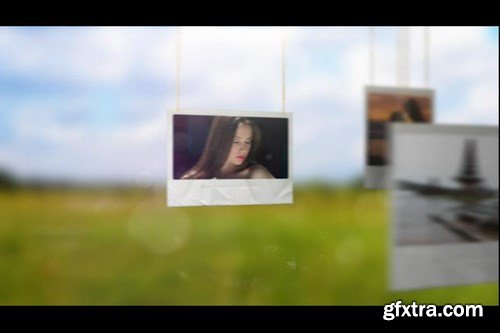 MotionVFX - Hanging Polaroids Template for Adobe After Effects