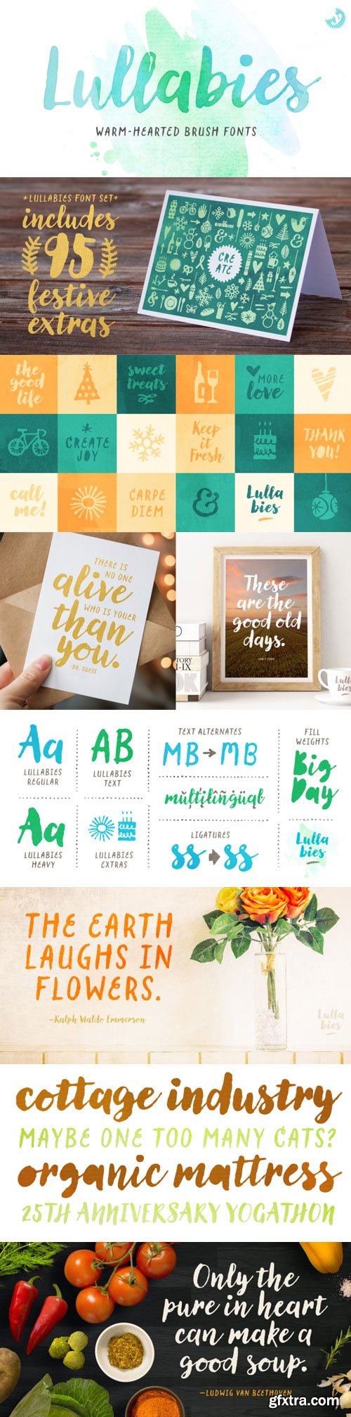 Lullabies Font Family $29