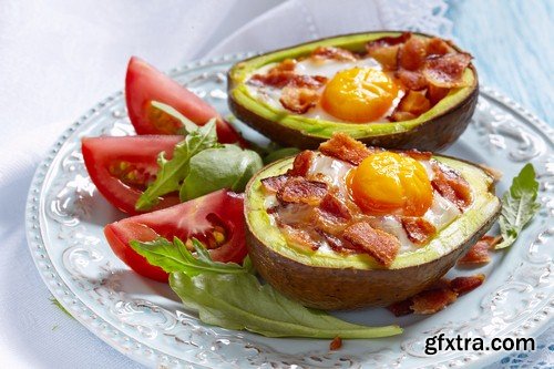 Stuffed avocado - 6 UHQ JPEG